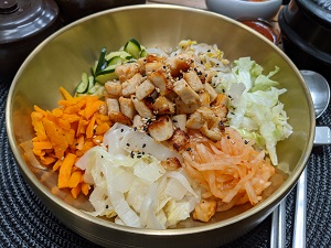 Chicken bibimbap