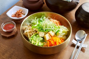 Tofu bibimbap