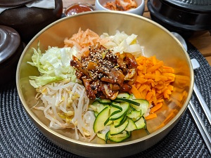 Spicy Octopus bibimbap